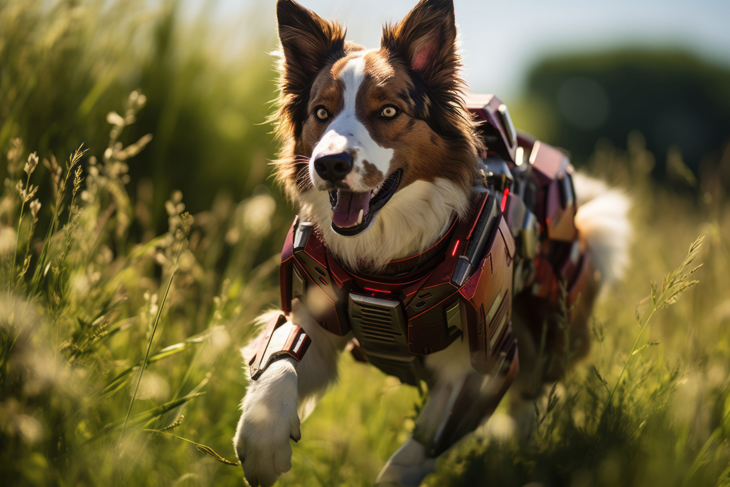 futuristic-style-dog-nature